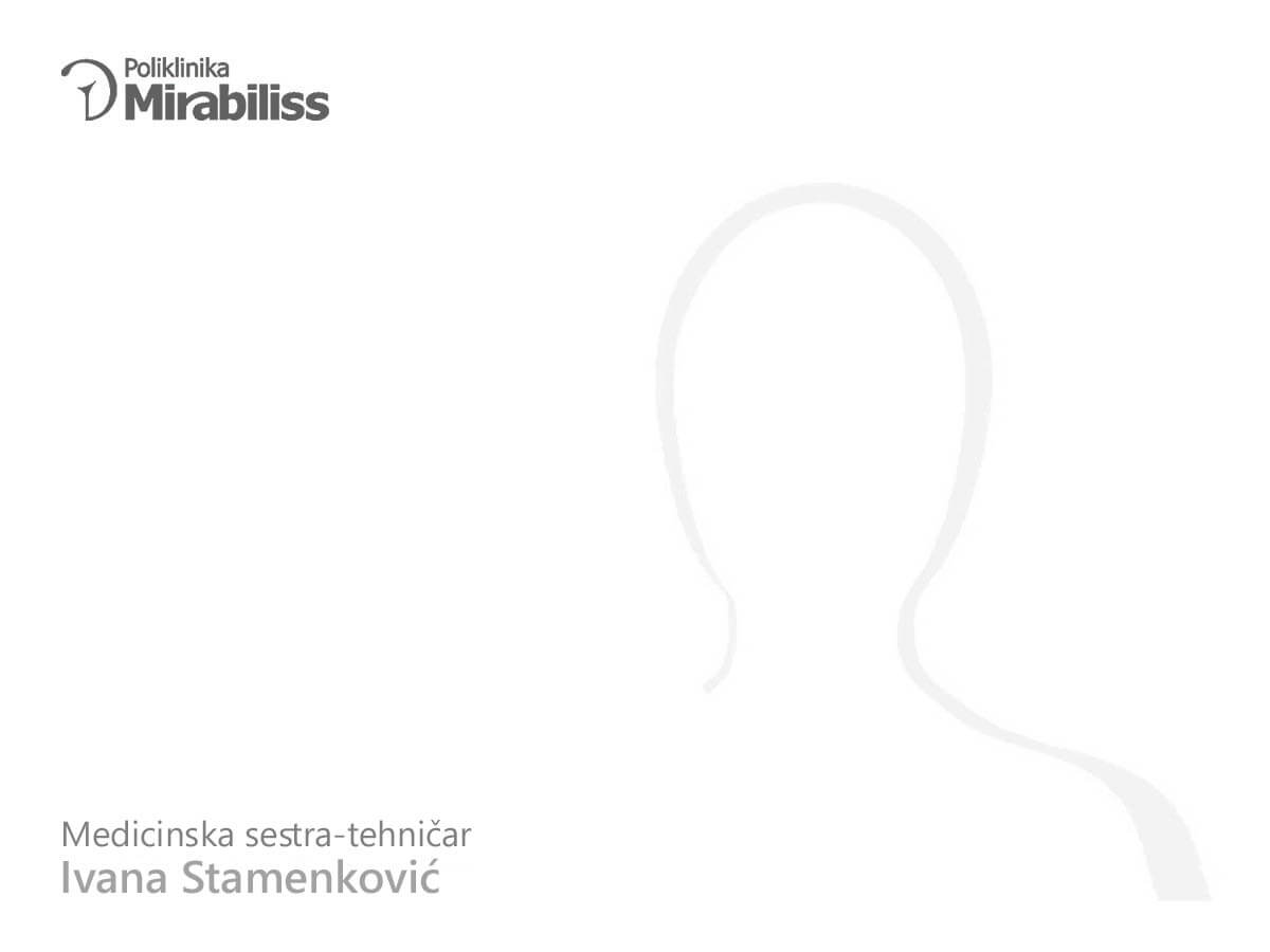Poliklinika Mirabiliss Niš - Our team - Ivana Stamenković